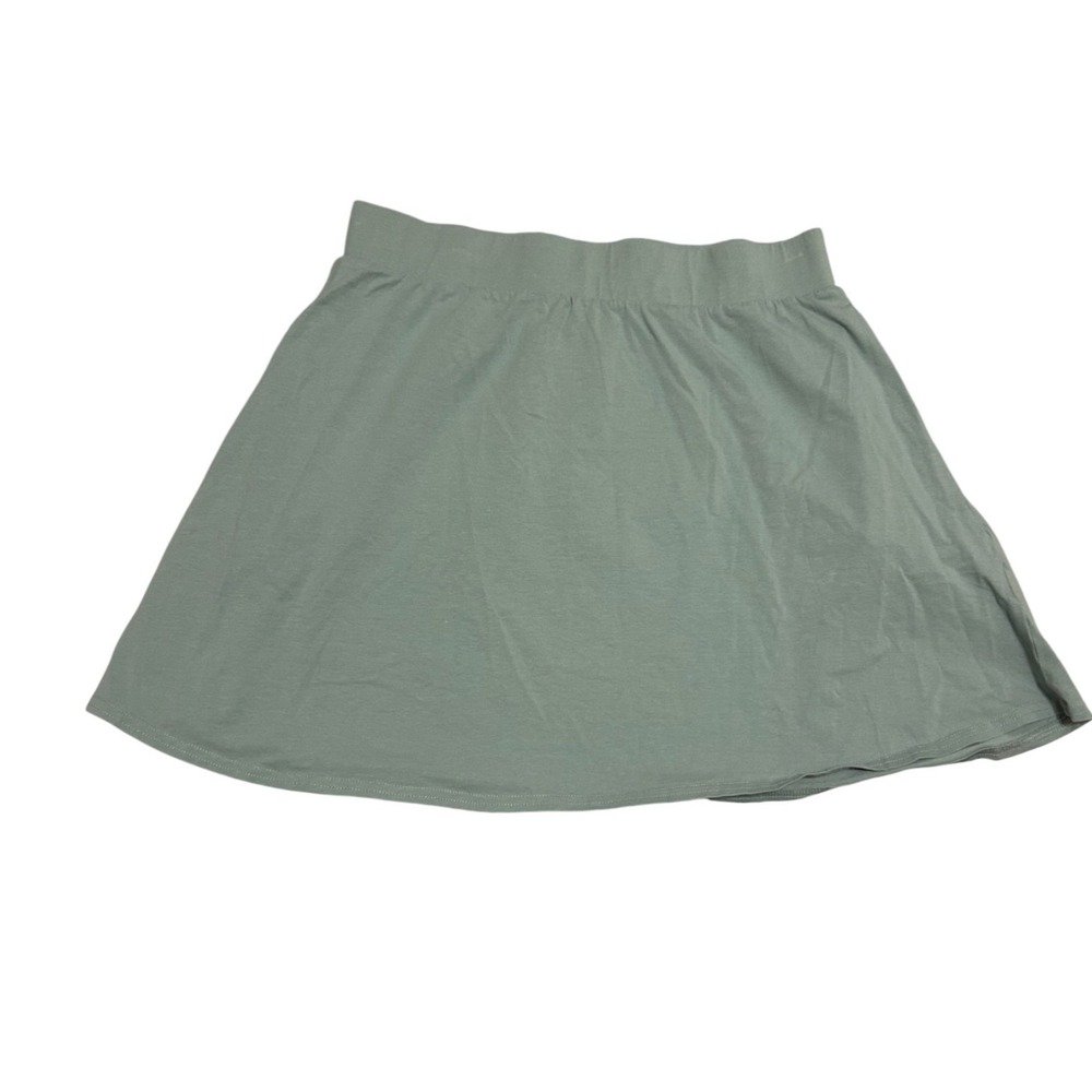 Pact Women's Mini Skirt - Sage Green